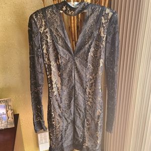 BEBE Lace Dress! Size XS, Black